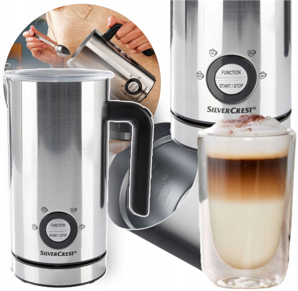 Pitcher milk frother SilverCrest SMA 500 F1, stainless steel