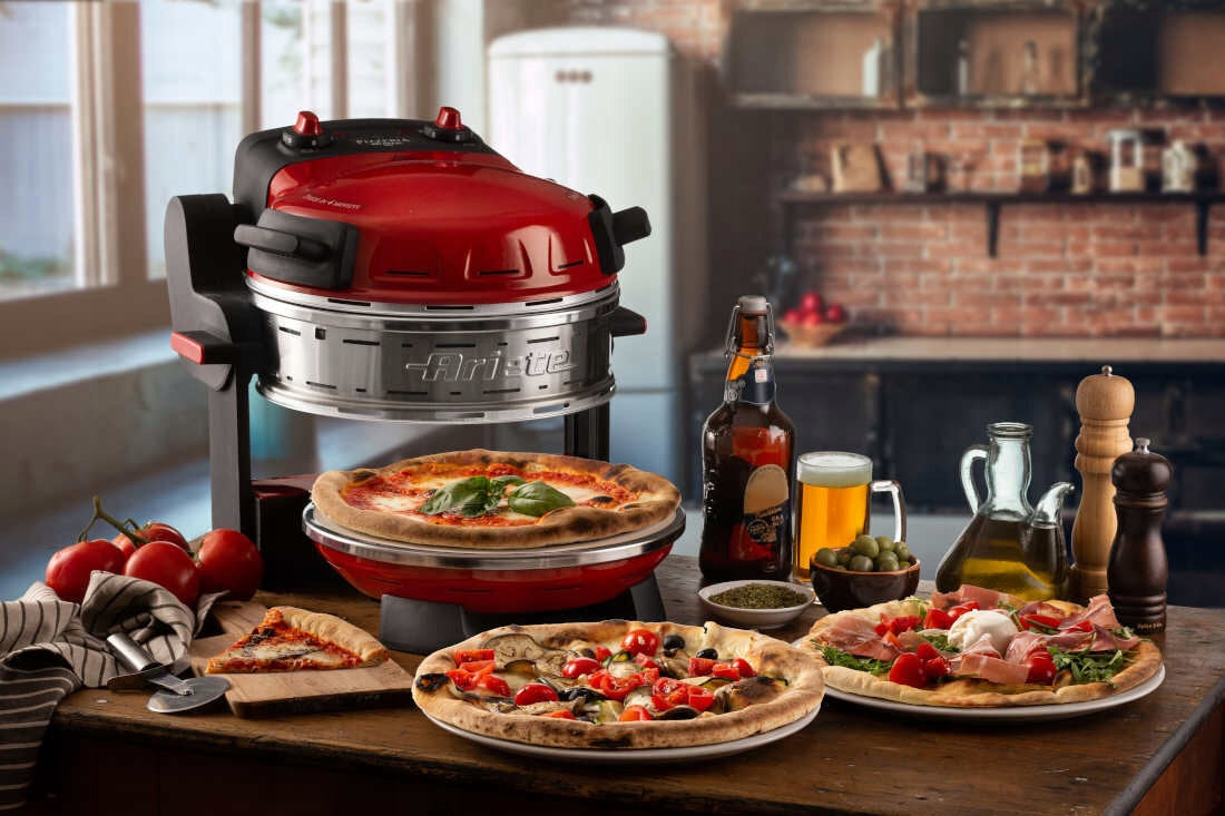 Pizza oven ARIETE 927 00 2300W diameter 30 cm Red Brand Ariete