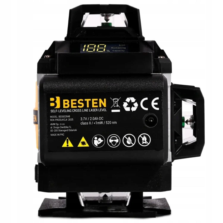 Plane Laser Level Cross Laser 16 Lines 360 Tripod 4D 2Xaku Type cross-line