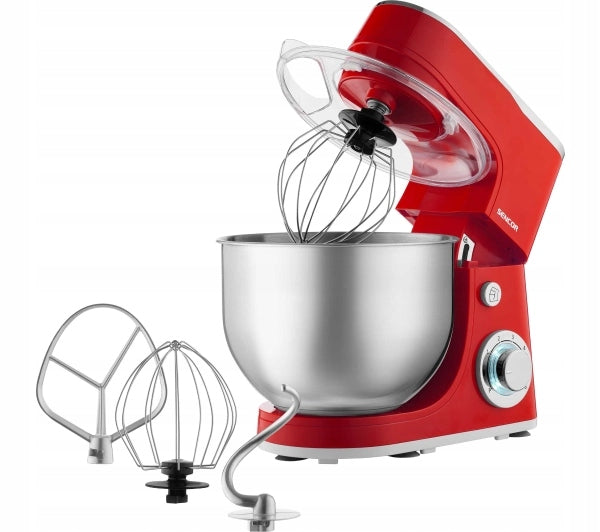 Planetary Food Processor Sencor STM 3634RD 1300W Bowl 5,2L Red Brand Sencor