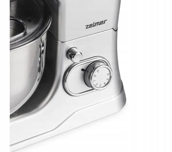 Planetary Food Processor Zelmer ZKR1360 1200W Ice Cream Attachment Silver Dominant color silver/gray