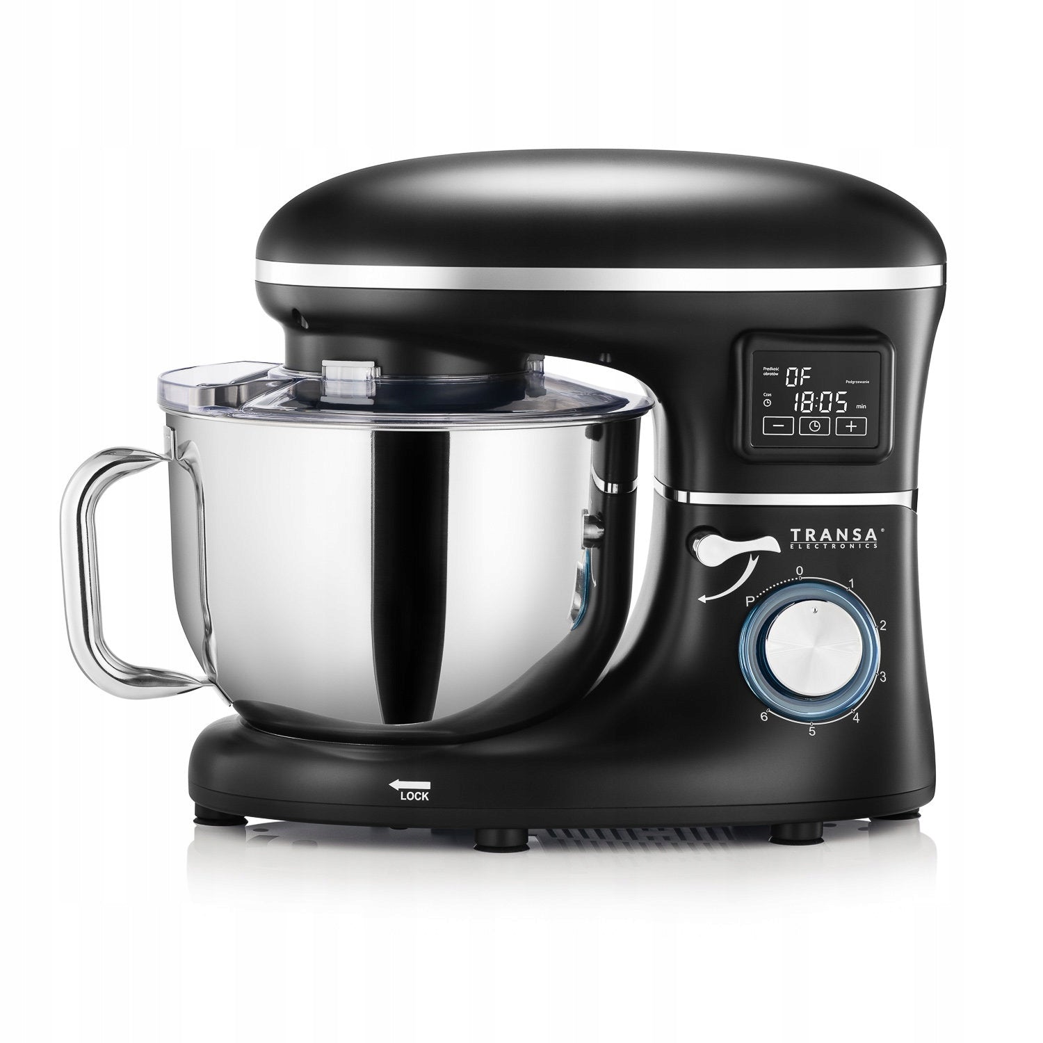 Planetary Robot Heated Kitchen Bowl Black BOWL 6L LARGE POWER 3000W Power rating 3000 W