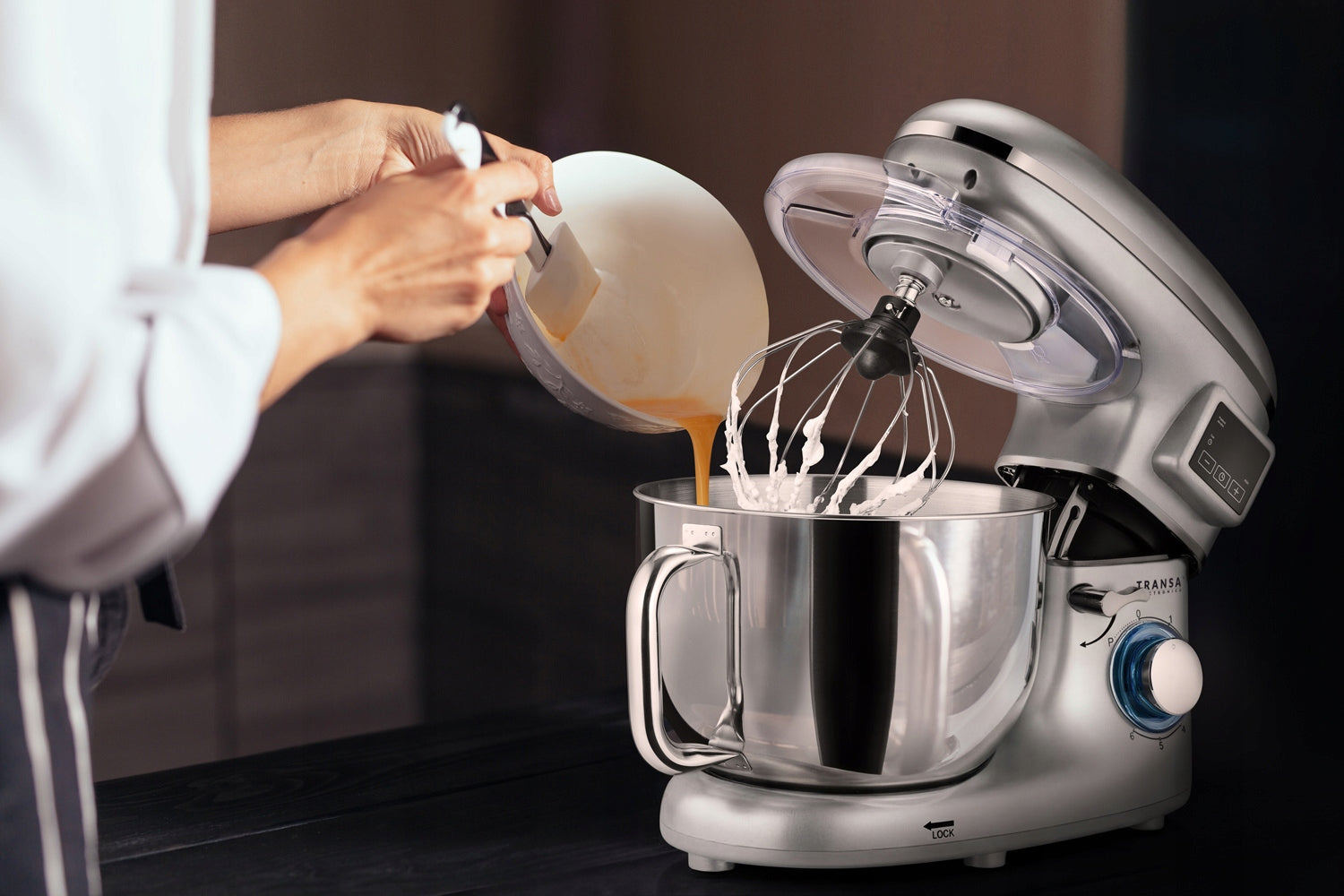 Planetary Robot with Heated Kitchen Bowl Silver BOWL 6L LARGE POWER 3000W Power rating 3000 W