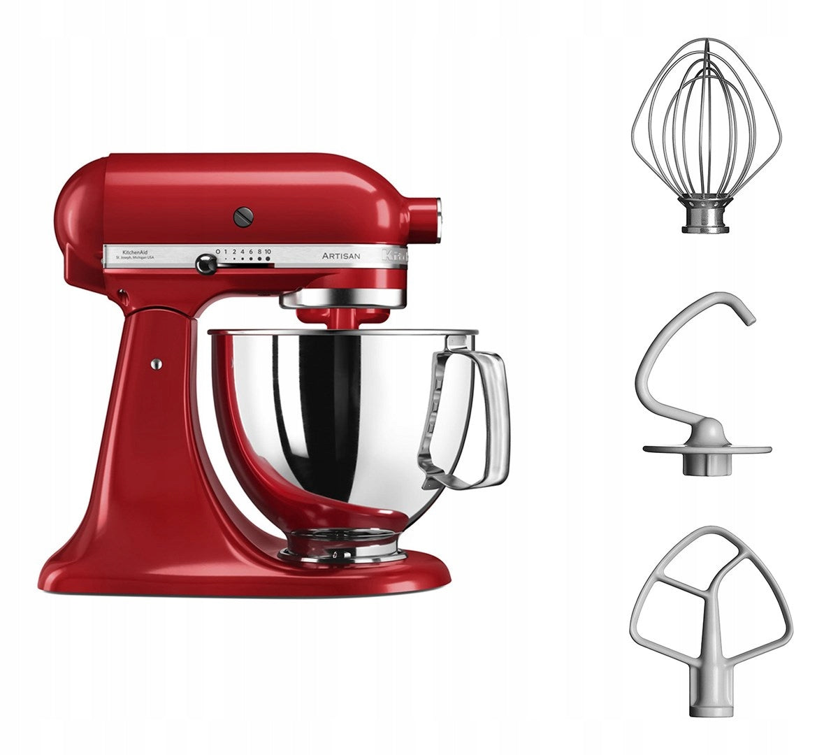 Planetary food processor KitchenAid 5KSM125EER (300W) Packaging status original