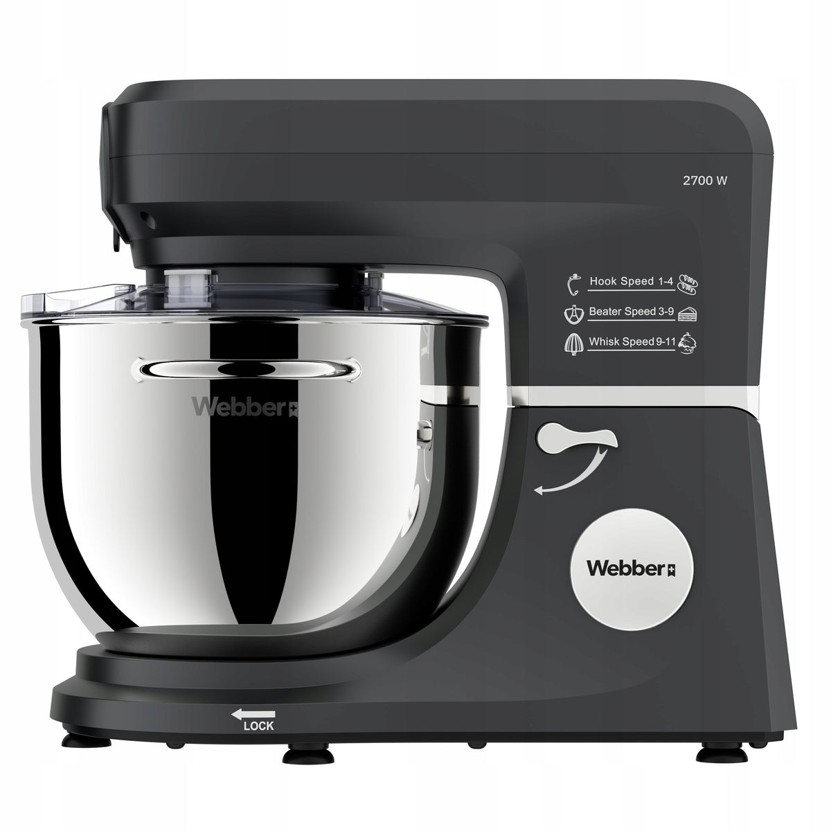 Planetary food processor Webber SM17 2700W bowl 7L Packaging status original