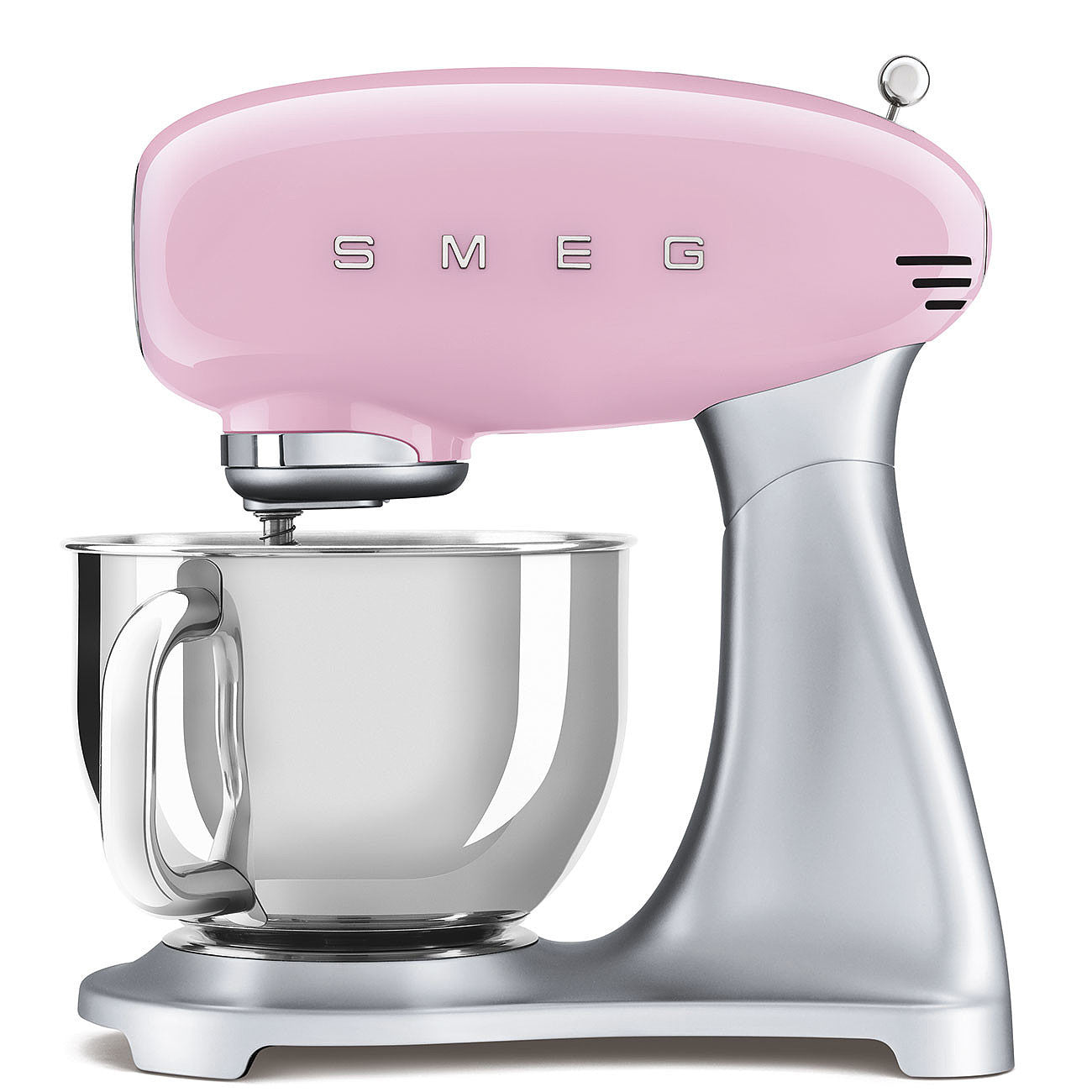 Planetary mixer 800W bowl 4 8L pastel pink Smeg SMF02PKEU 50's Style Brand Smeg