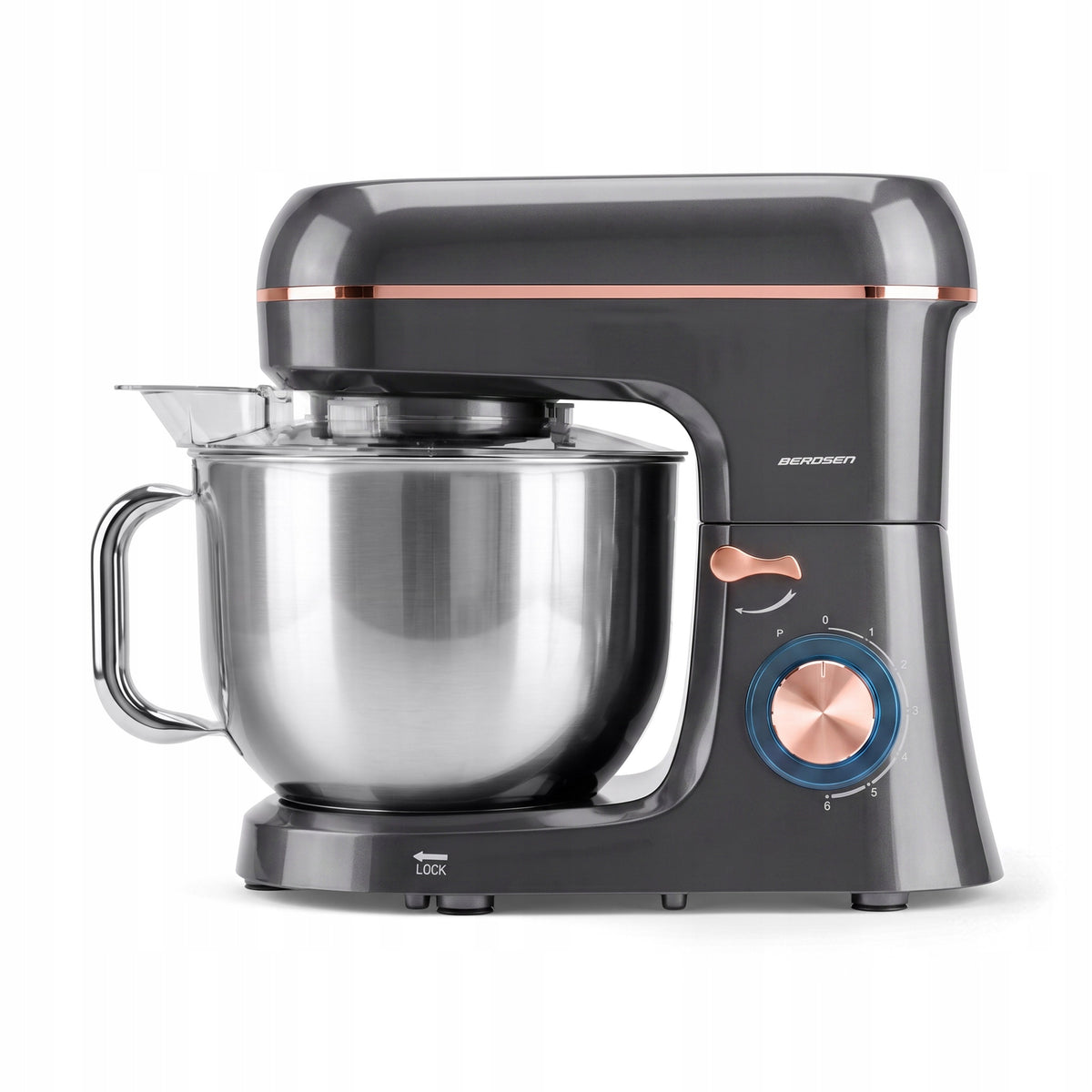 Planetary robot kitchen mixer Berdsen stainless steel 6l 3in1 Packaging status original