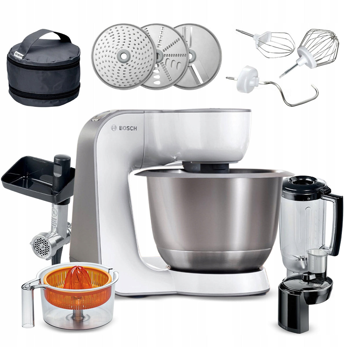 Planetary robot multifunctional Bosch MUM58251 1000W Rich equipment