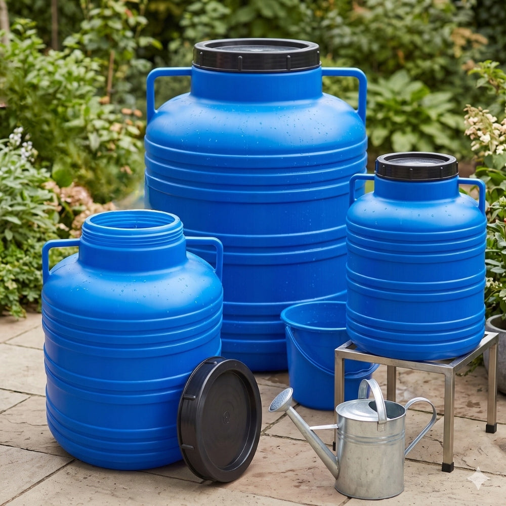 Plastic Barrel 5L WATER Holder RAINWATER CUCUMBERS FOR CABBAGE PICKLING Brand Bauster