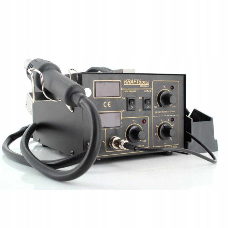 Plastic Welding Machine 2in1 KD850 Welding Machine 4 NOZZLES LED 60W Maximum power 60 W