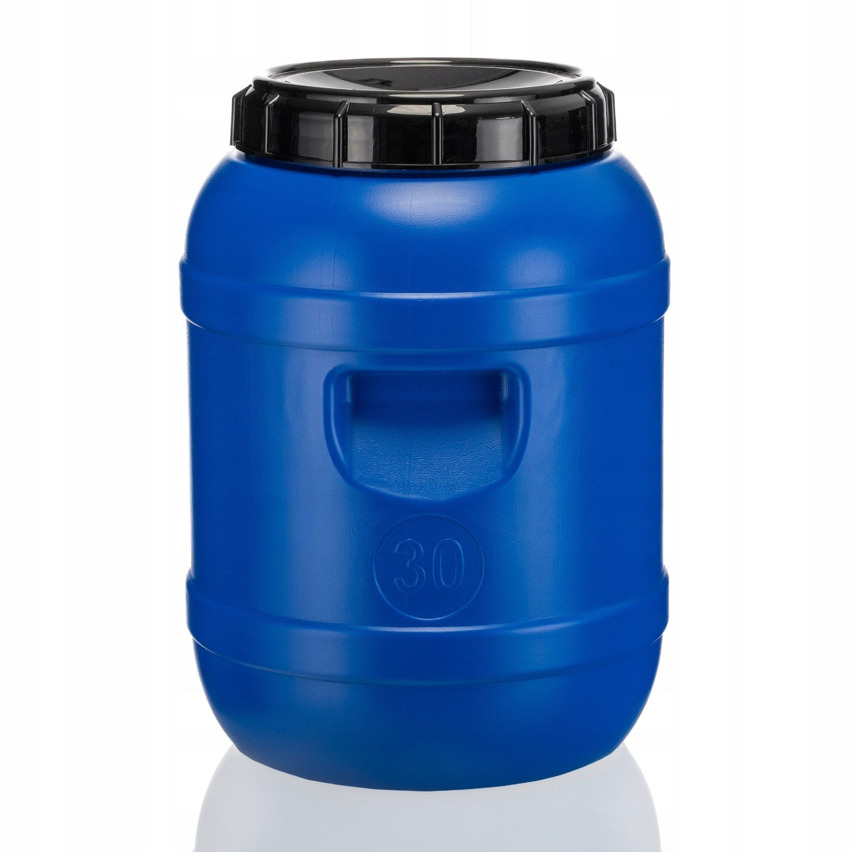 Plastic barrel 30L STRONG for pickling cabbage cucumbers certificate cap Brand Malinowy Nos