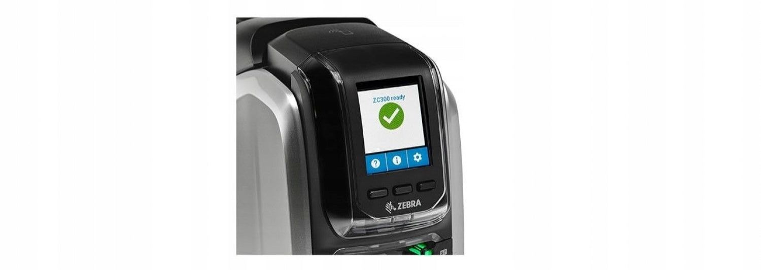 Plastic card printer Zebra ZC300, set Packaging status original