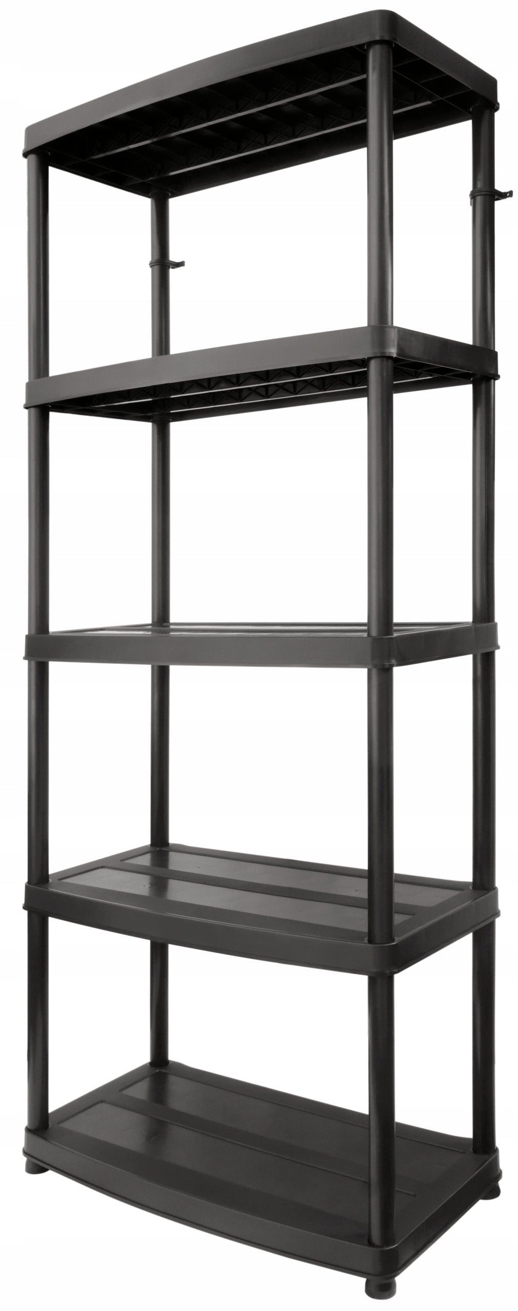 Plastic storage rack 5 shelves for basement garage REINFORCED 250 kg