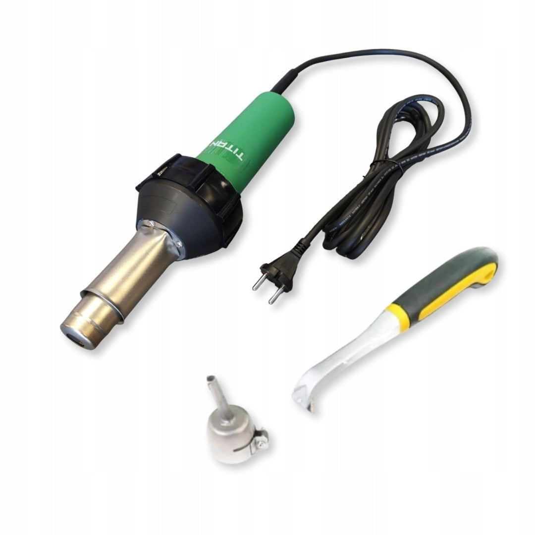 Plastic welding machine - automotive TITAN 2000W with suitcase, nozzle and scraper