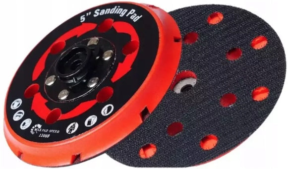 Plate For Dual Action Machine M8 125mm VELCRO