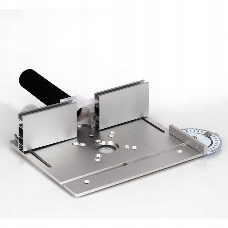 Plate for milling machine Kraft&Dele aluminium 230 x 200 x 5 mm Product weight with unit packaging 1.15 kg