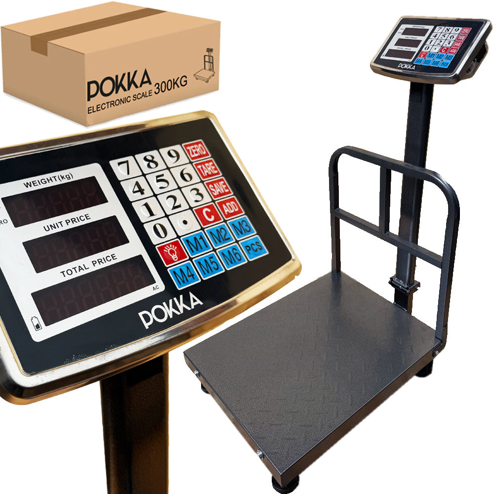 Platform scale POKKA 300 kg x 50 g