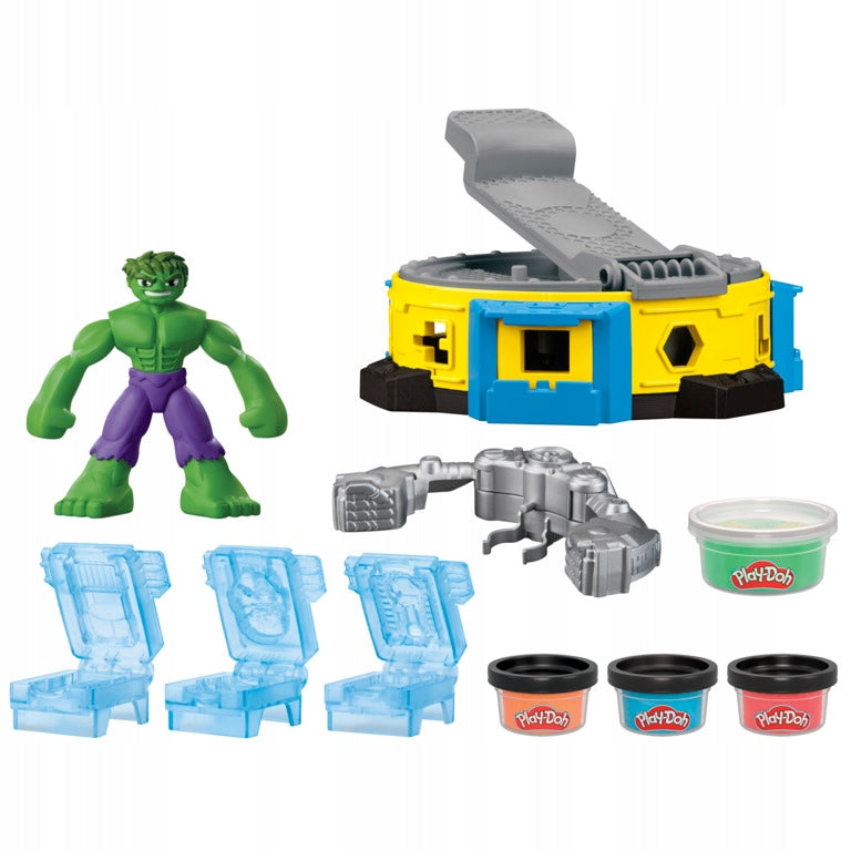 Play-Doh Playdough Marvel Hulk Smash & Squish Hasbro F9826 Set Packaging status original