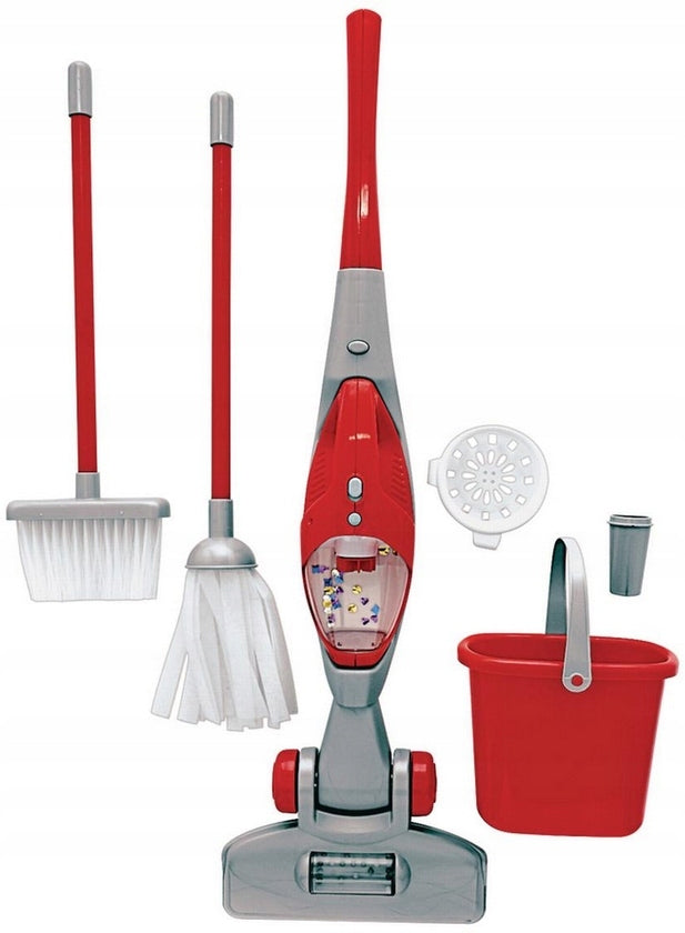 Playgo LARGE Cleaning Kit with BATTERY Operated Vacuum Cleaner 6 Elements 2+ Packaging status original