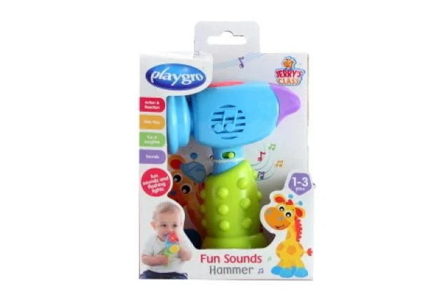 Playgro - Veselé kladivo se zvuky Brand Lamps