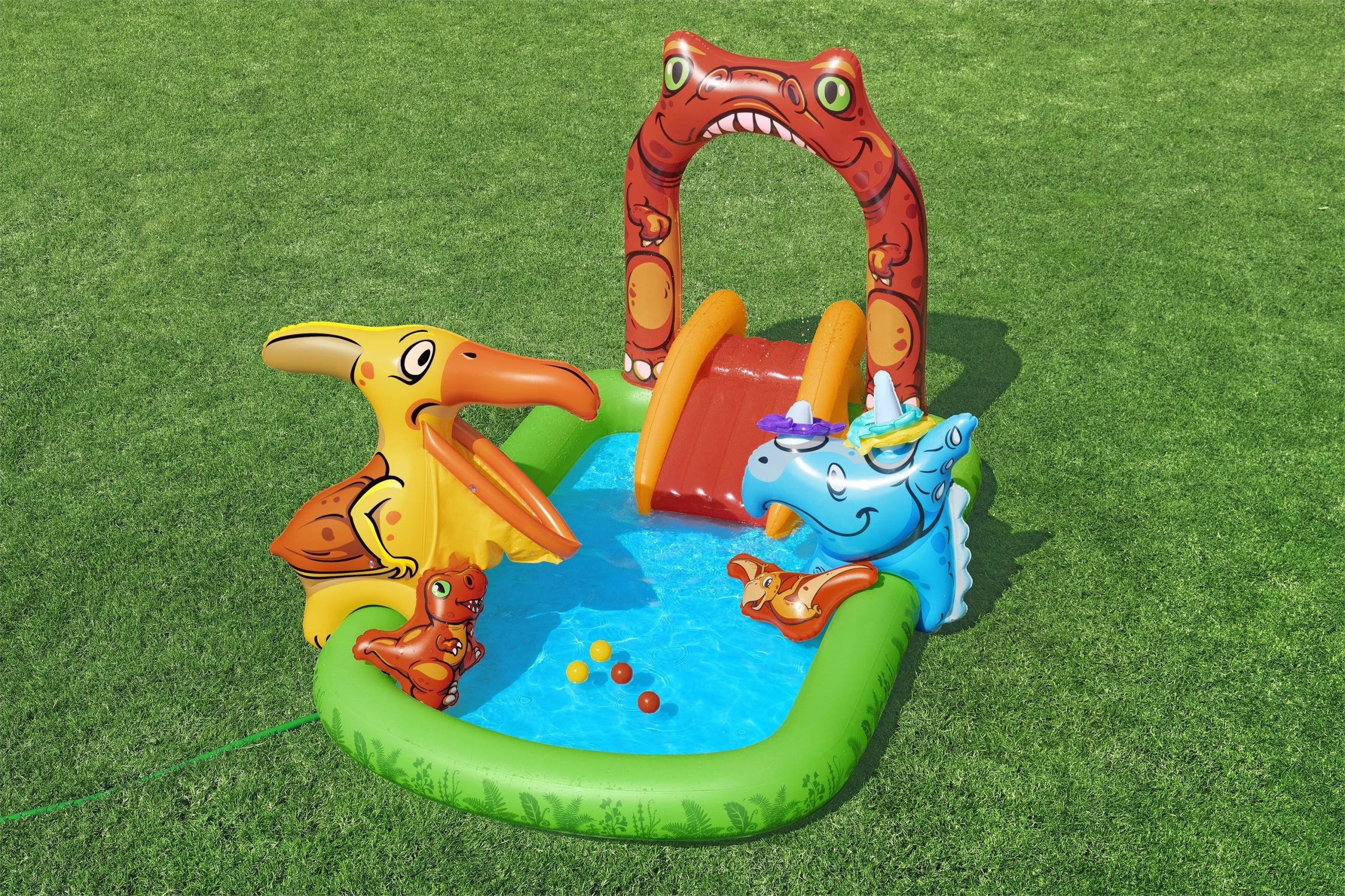Playground Dinosaur World 241x140x137cm BESTWAY Length 241 cm
