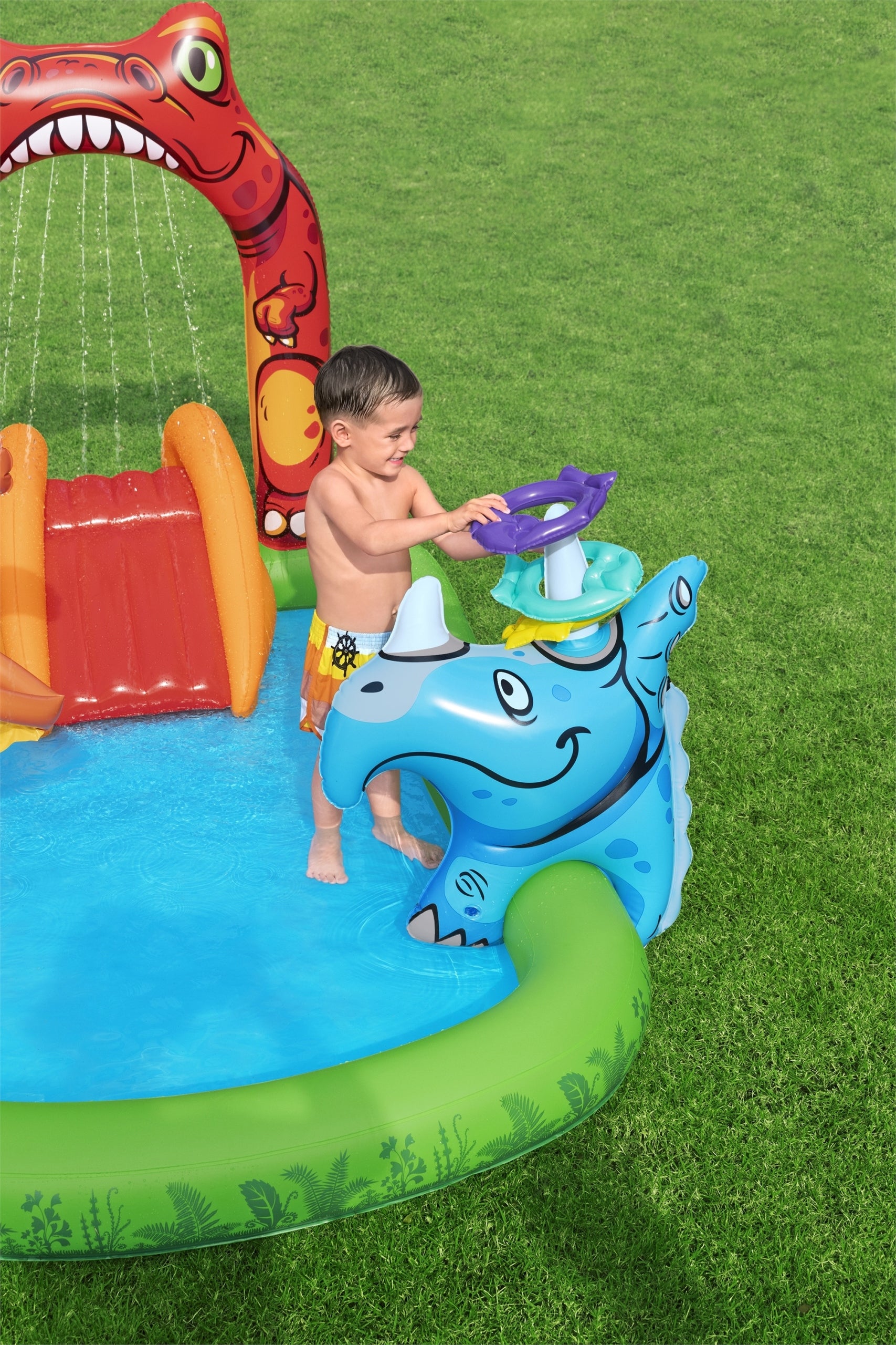 Playground Dinosaur World 241x140x137cm BESTWAY Volume 190 l