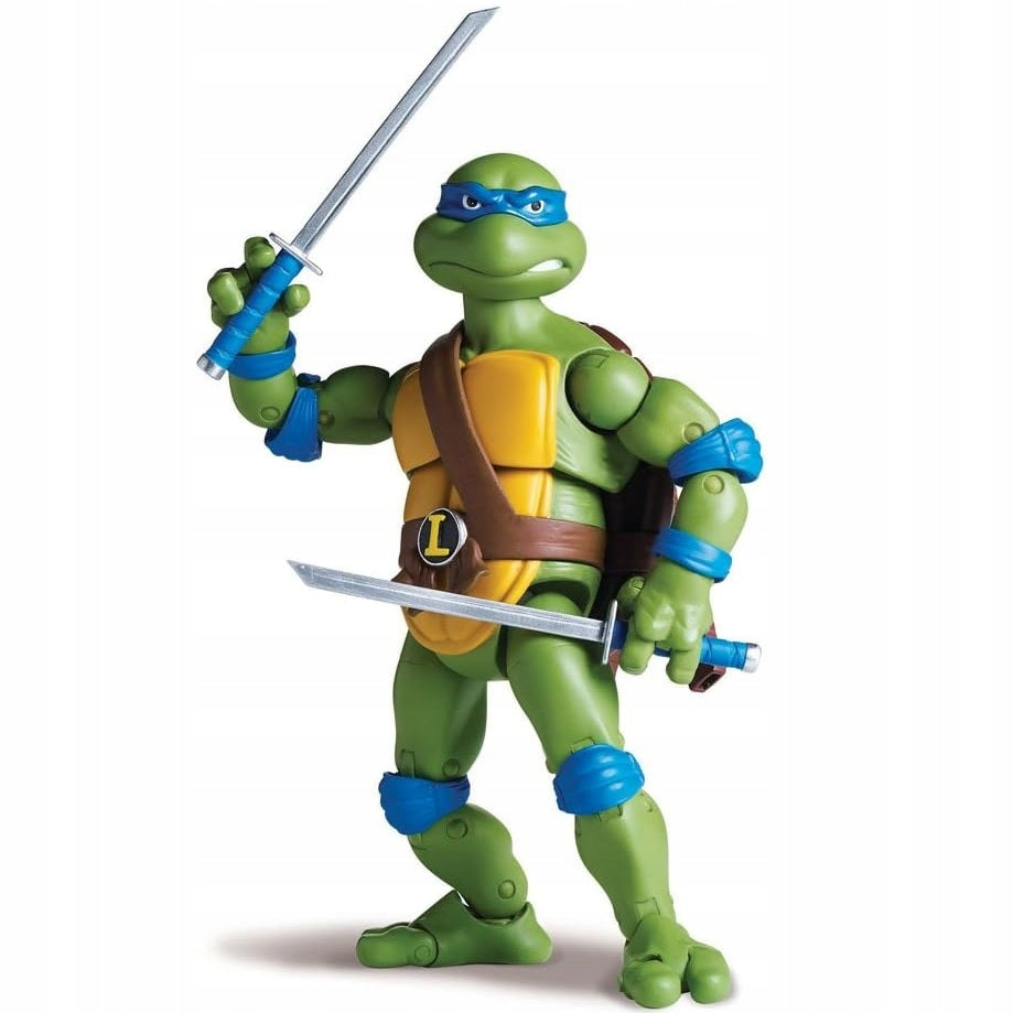 Playmates NINJA TURTLES Leonardo Collectible Figurine 34 Moving Elements Packaging status original