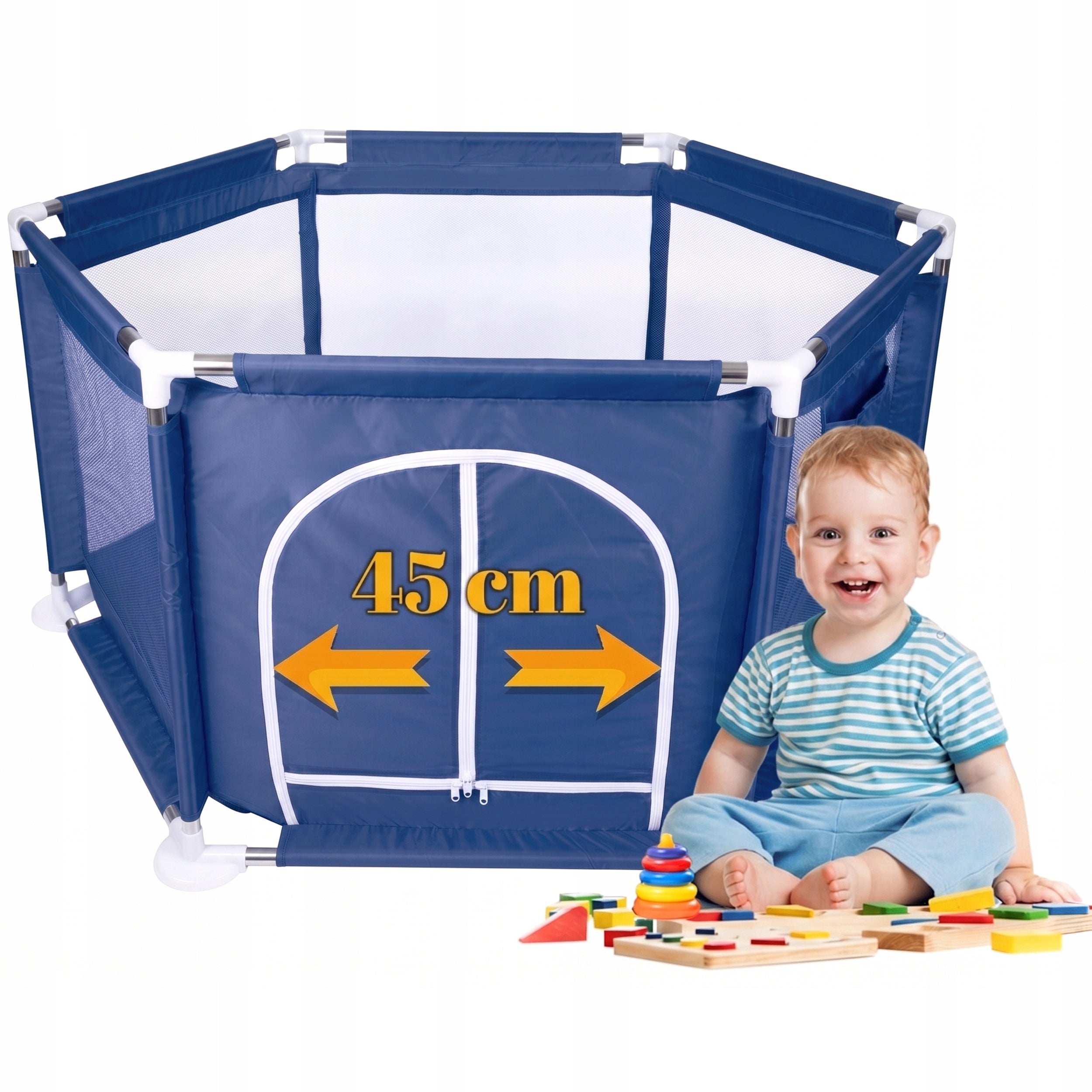 Playpen Dry Children's Pool For Toys For Children 130cm Safe Packaging status original