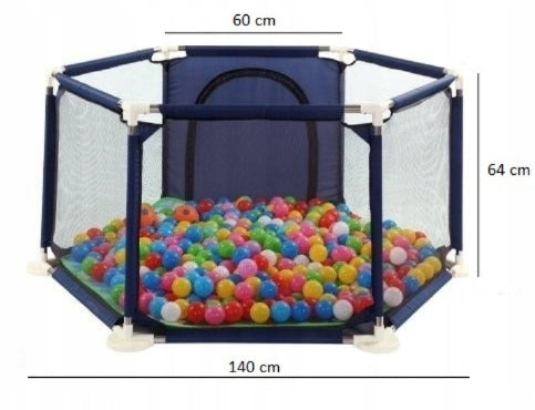 Playpen Square toys Dry basketball pool with original bag Manufacturer code AFB5-30706-20200227