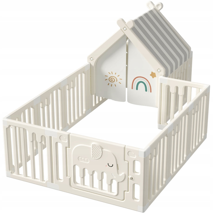 Playpen for a child ELEPHANT + HOUSE CUTE children square toys