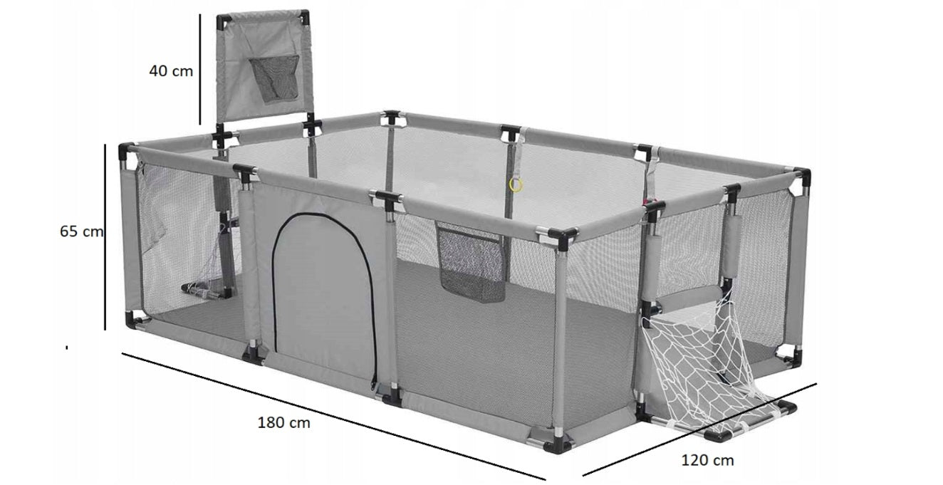 Playpen for child basket football goal square toys children's + Dry Pool Manufacturer code KX2694