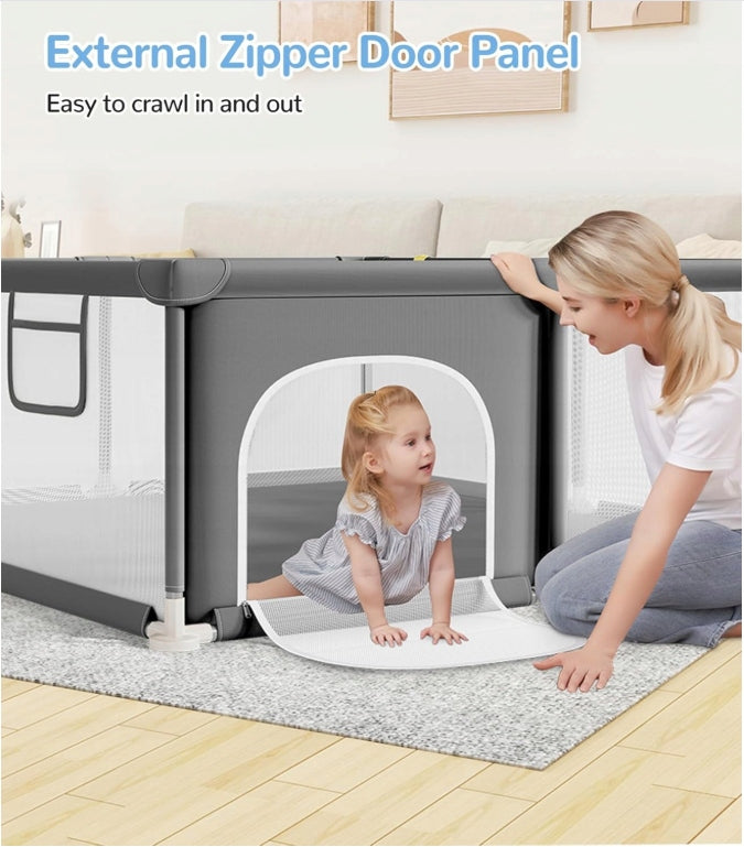 Playpen for children and babies Safe play area and comfort for parents Brand Dripex