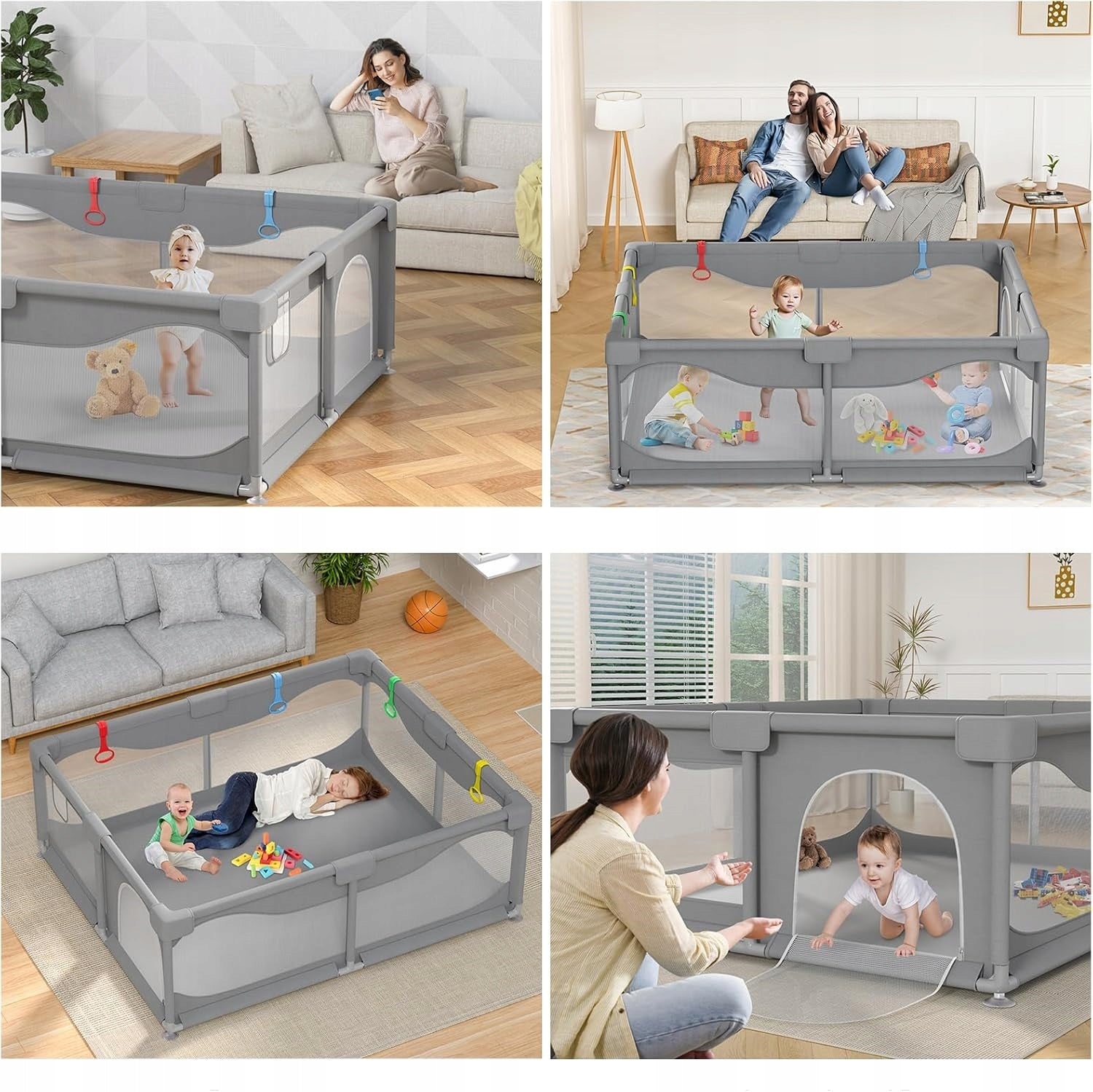 Playpen for children cot square toys dry pool 150x180 cm DESCRIPTION Manufacturer code 23523