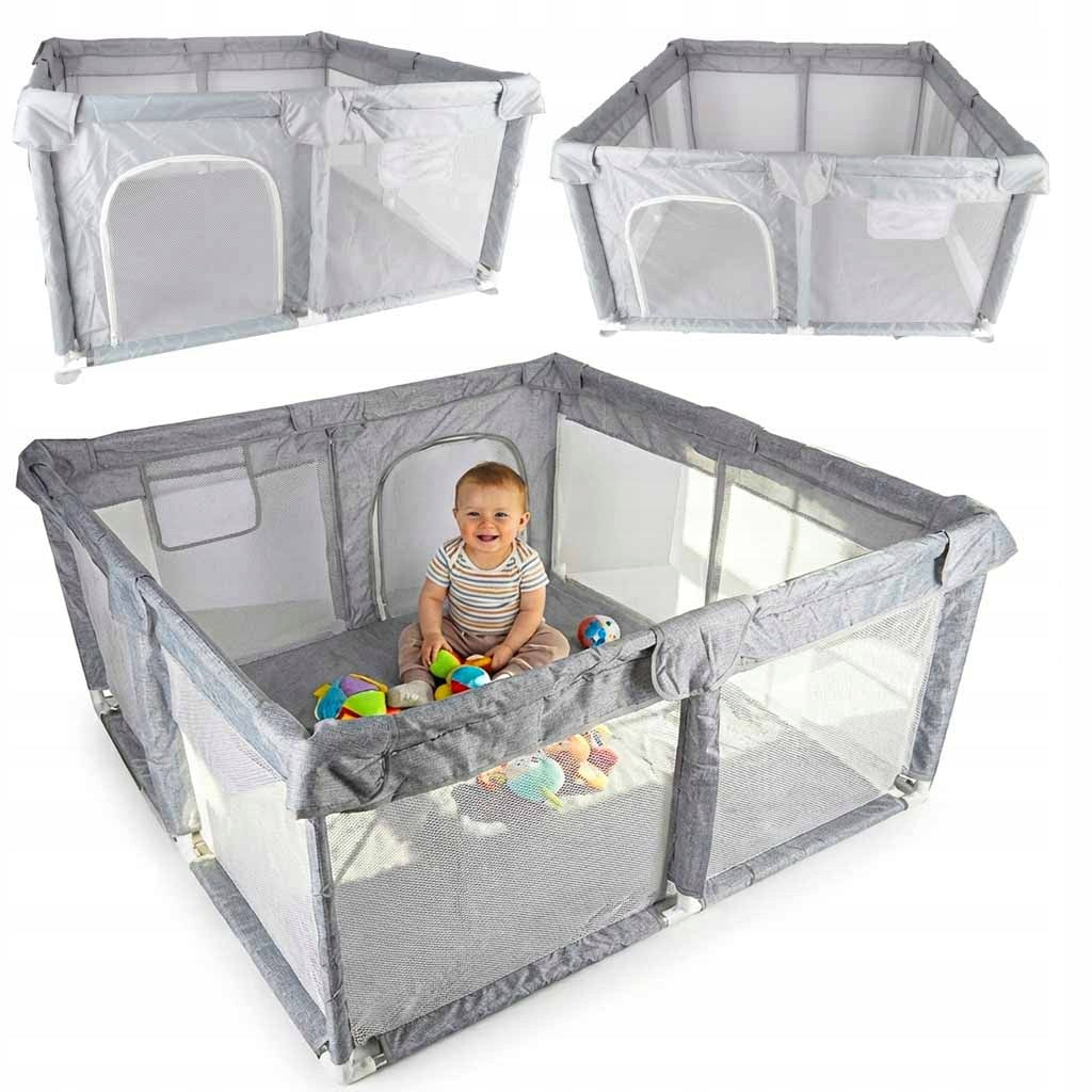 Playpen for children folding dry pool square toys children's 120x120cm