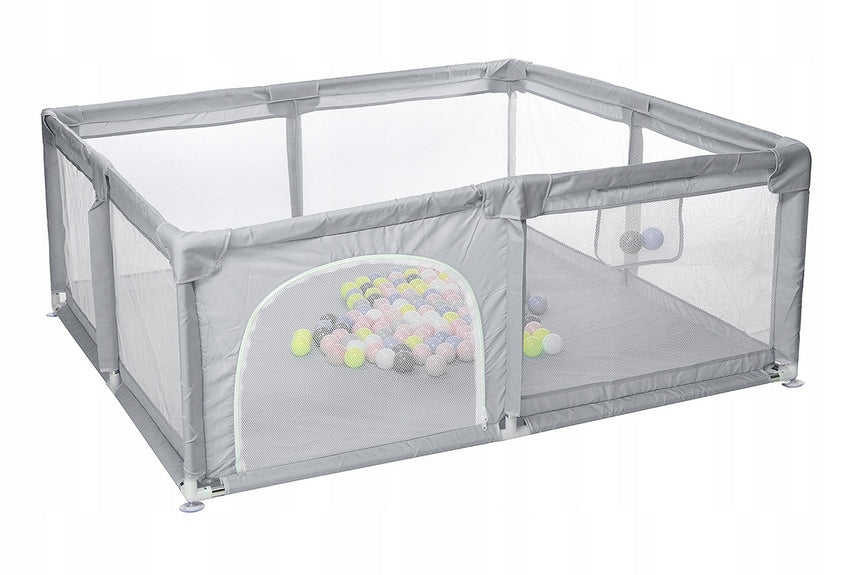 Playpen for children, square toys 180x180 cm, safe, OXFORD material