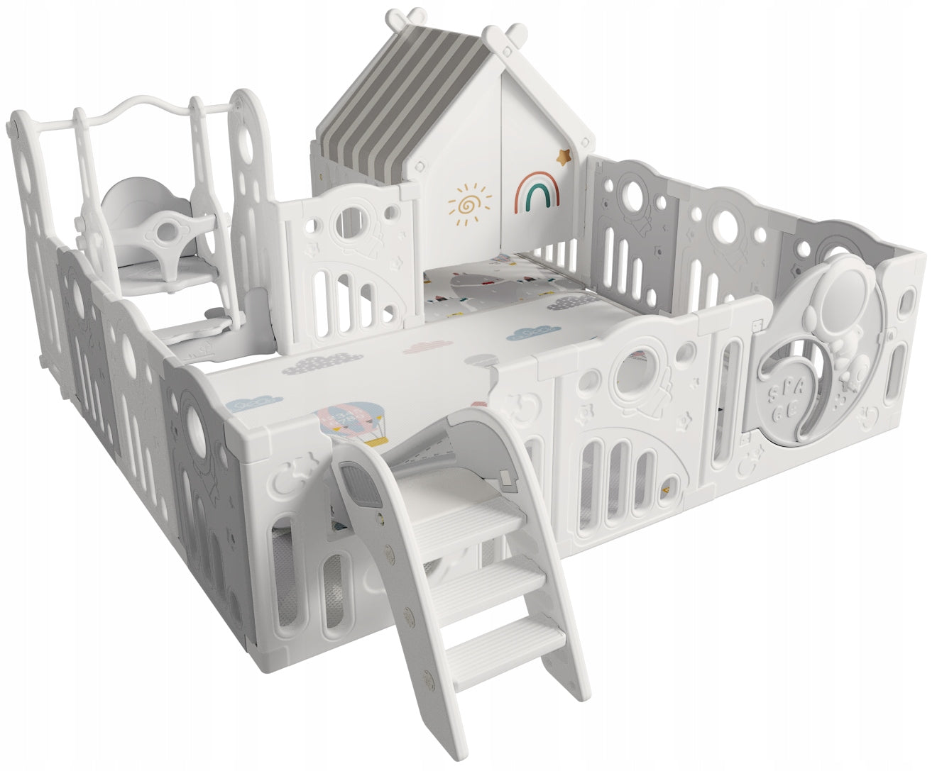 Playpen for children square toys swing slide house for CHILDREN Brand Sklep K4