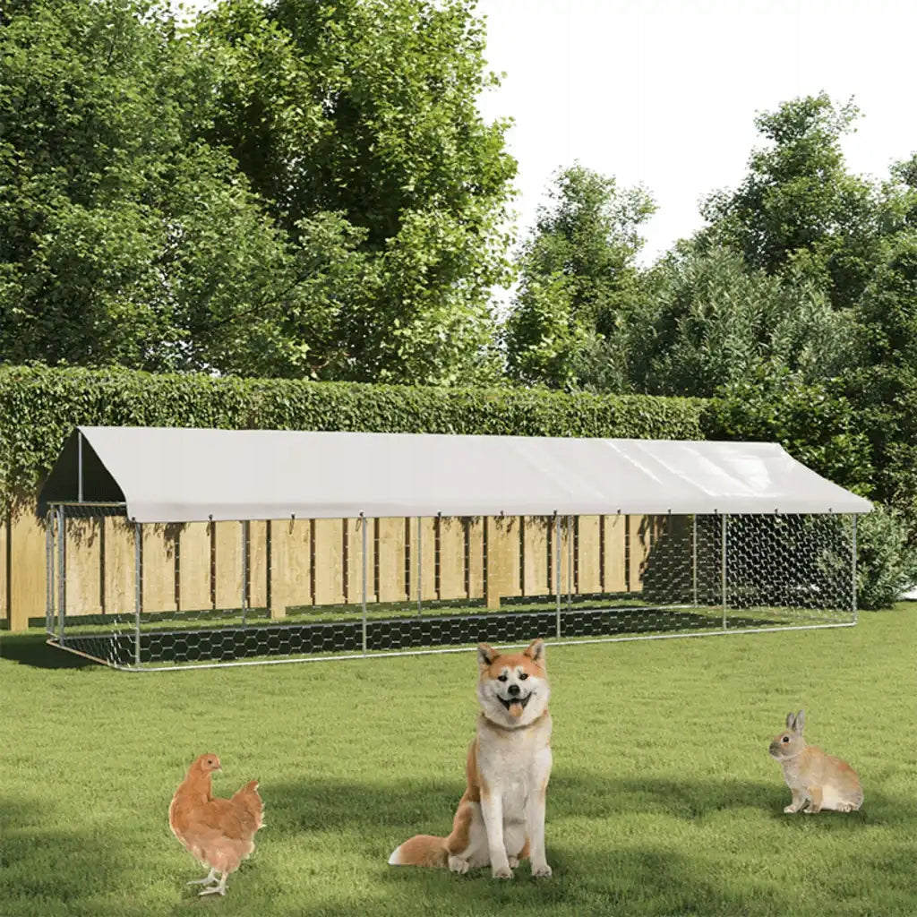 Playpen for dog with roof, 600 x 200 x 150 cm Manufacturer code 171500