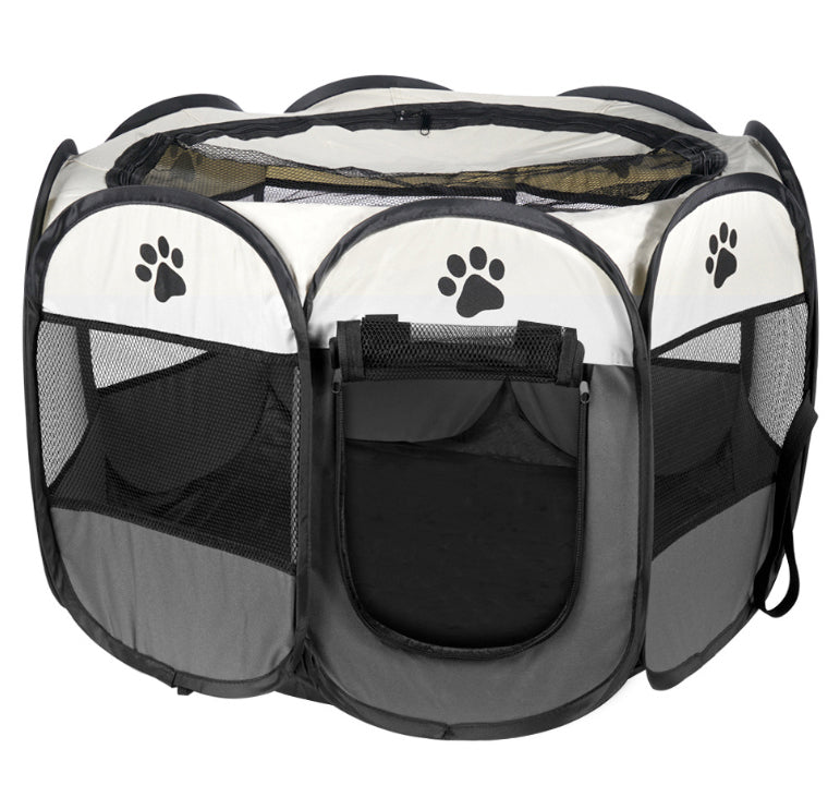 Playpen textile MUFART small dog 74 x 74 x 43 cm