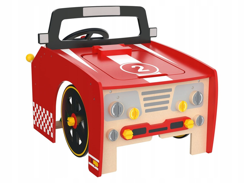 Playtive Car Mechanic Wooden Toy Packaging status original