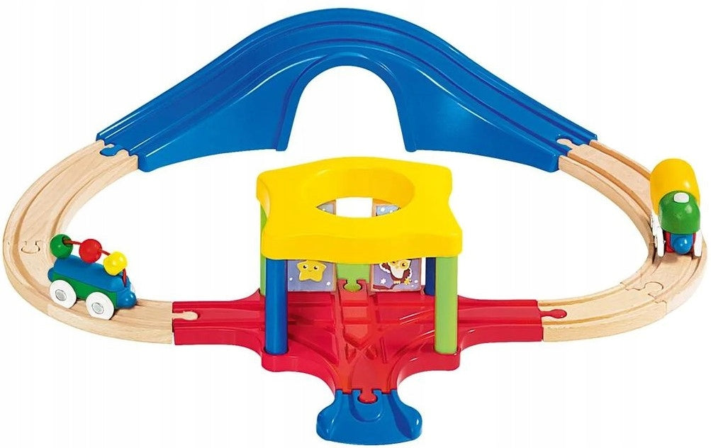 Playtive Junior My first Wooden Train Children's Queue 18m+