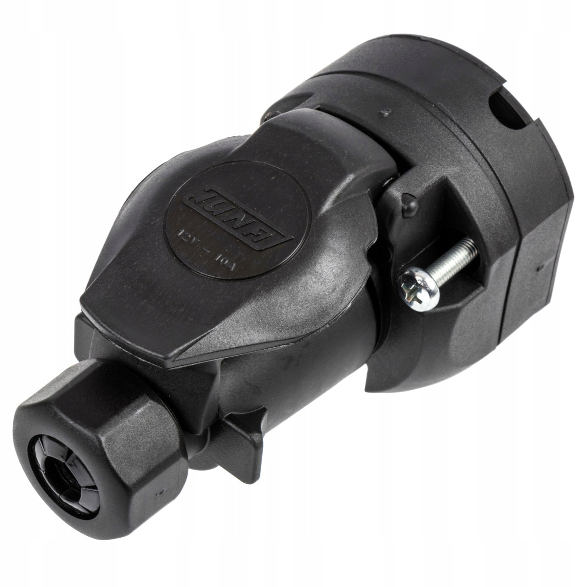 Plug + 7-pole socket for trailer set. Kind 7 PIN