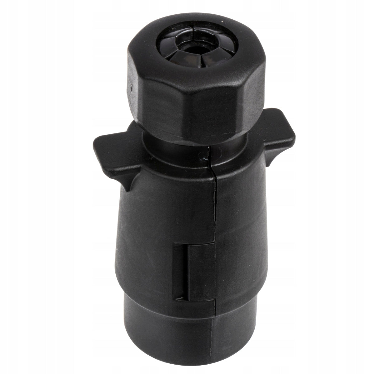 Plug + 7-pole socket for trailer set. Manufacturer no brand