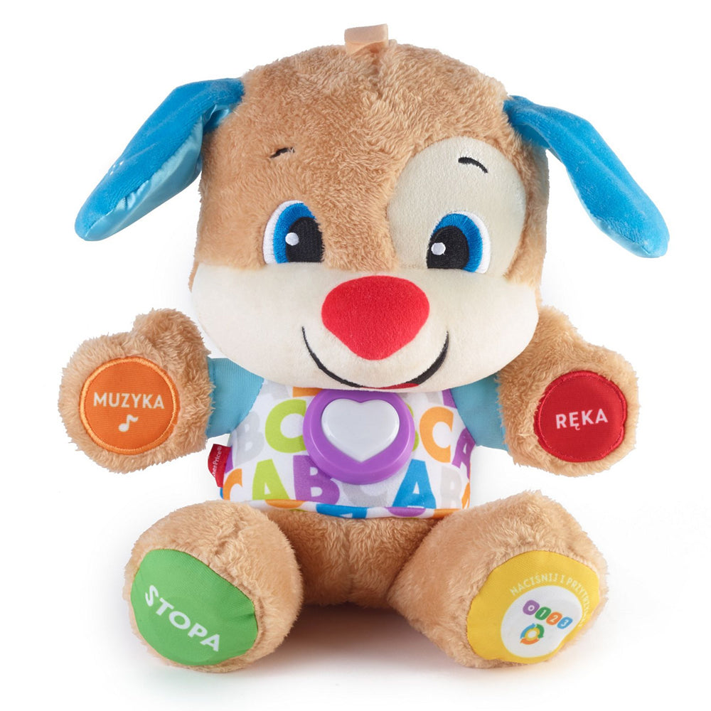 Plush Fisher-Price Learn and Laugh Puppy Student FPM71 Packaging status original