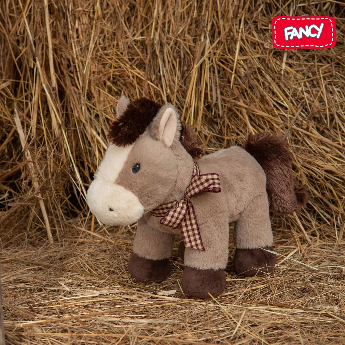 Plush Horse 32 cm Plush Toy Horse FANCY Plush Horse Large Plush Horse from 0+ Manufacturer code NGXO01
