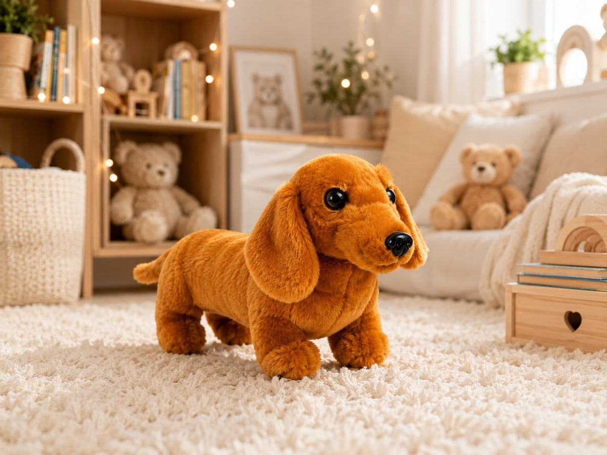 Plush Toy Dachshund 32 cm Plush Dog Soft Plush Premium For Gift Brand no brand