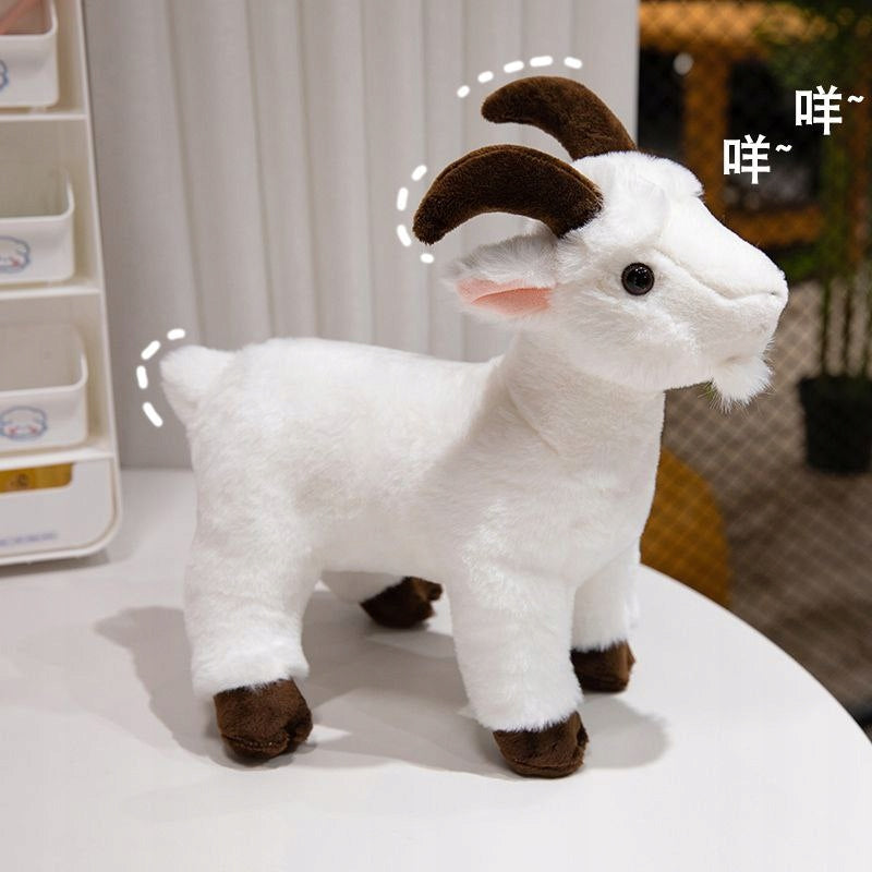 Plush Toy Goat 30 cm Plush Goat Soft Hugging for Kids Toy Packaging status original