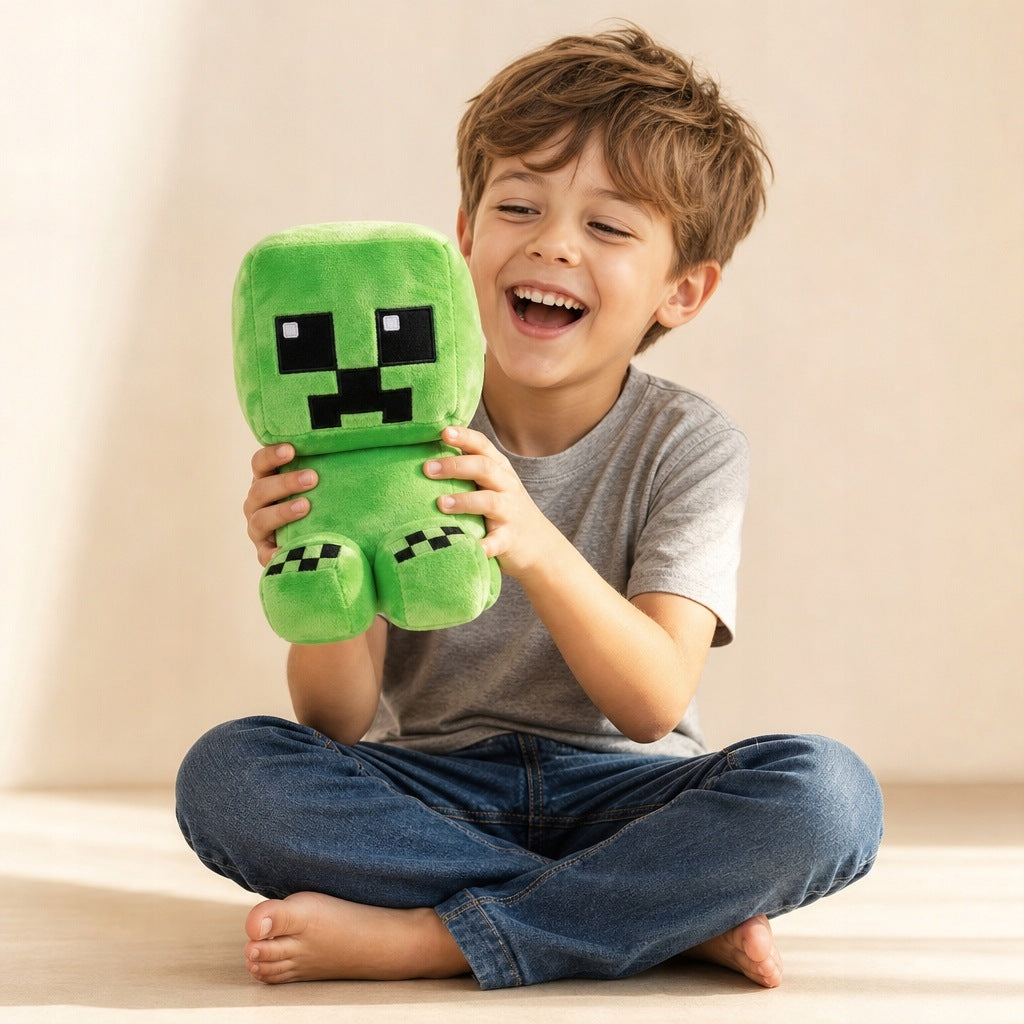Plush Toy Minecraft Creeper 25cm Soft Hugging for Player Manufacturer code creeper