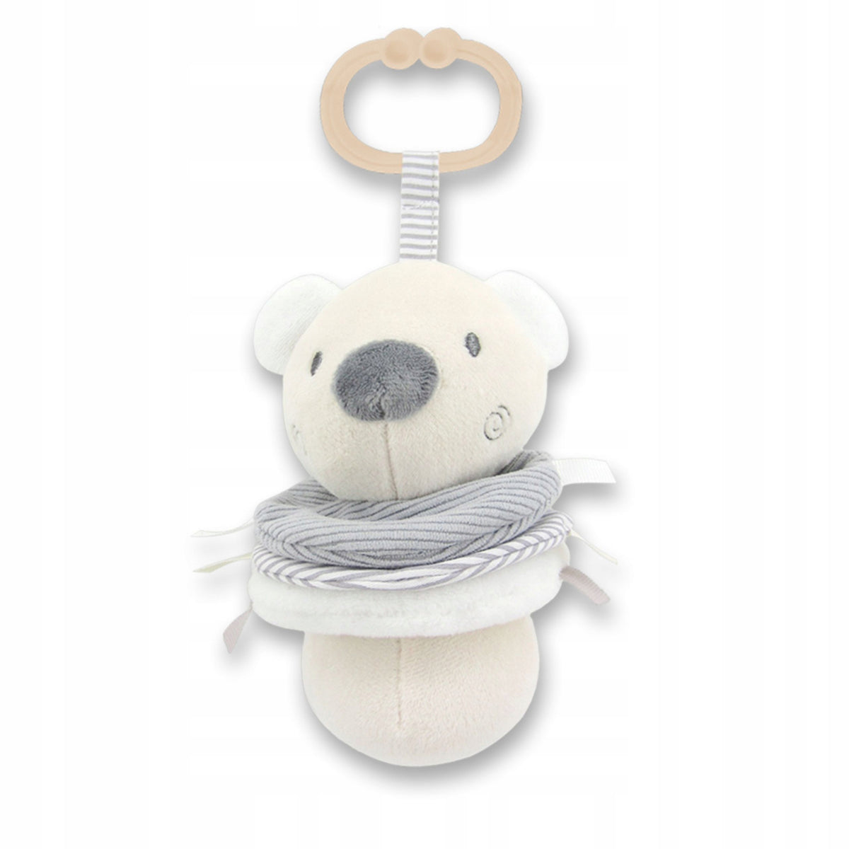 Plush Toy sensory toy with vibration rattle Lorelli