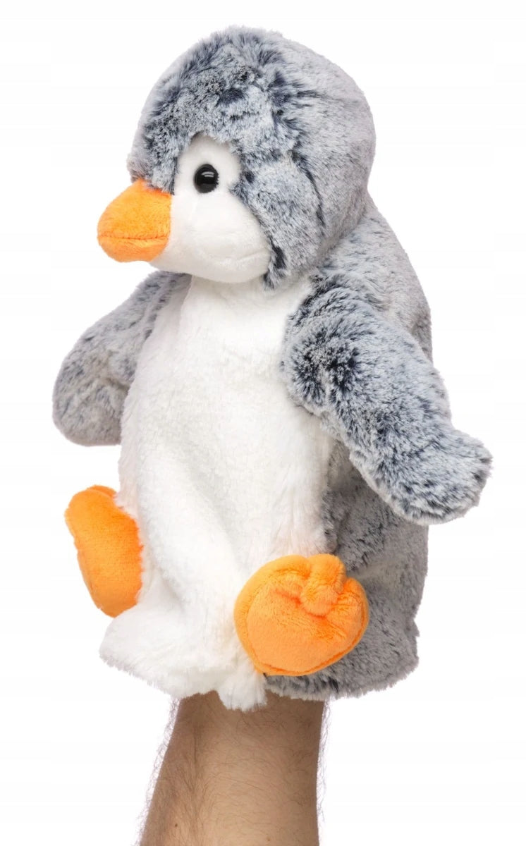 Plush puppet penguin Uni-Toys 23 cm Kid's age 0＋