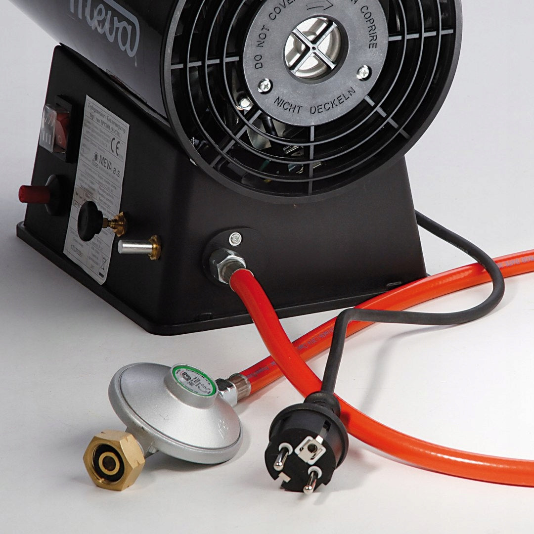 Plynový ohřívač s ventilátorem MEVA 300 m³/h 10 kW Manufacturer code 8590584575107